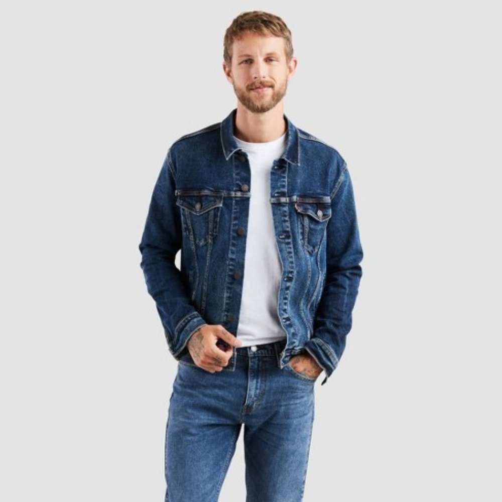 Levi's Men's Original Trucker Jean Jacket - Colusa - Picture 3 of 5